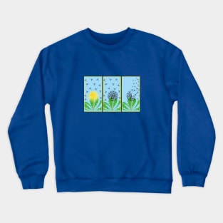 Dandelion flowers Crewneck Sweatshirt